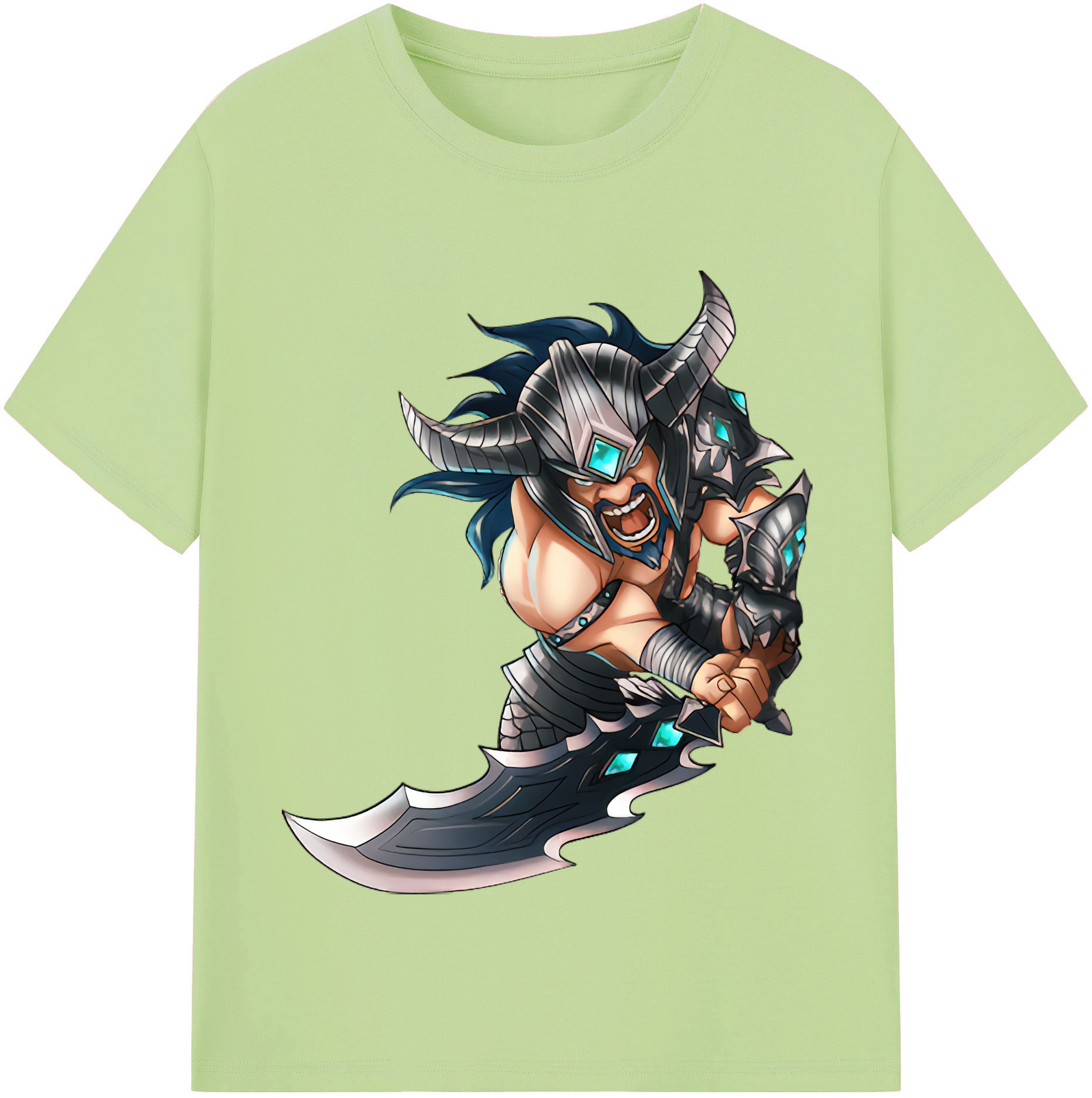 リーグ・オブ・レジェンド League of Legends LOL 綿100％半袖Tシャツ（フロントプリント）